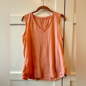 TItleNine Sleeveless V-Neck Top - Peach